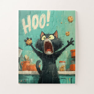 HORA! Gato de Biscoito - Quebra-cabeça de Cozinha