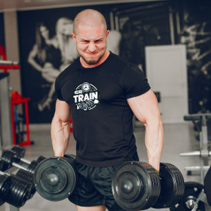 Hora Preta e Branca de Treinar T-Shirt