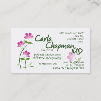 Horário Cartão de Carla com fax #