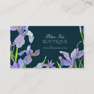 Horário Cartão de Compromisso Comercial Iris Roxo Azul