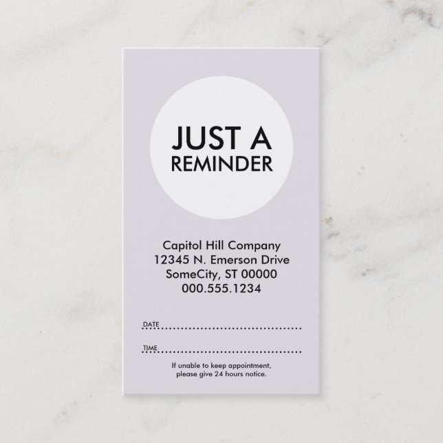 Horário cartão de compromisso de caminho encantado (Frente)