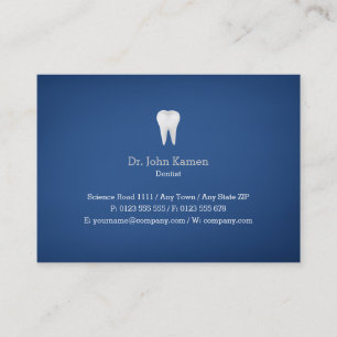 Horário Cartão de Compromisso Dental Dentista Azul