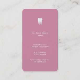 Horário Cartão de Compromisso Dental Dentista Rosa
