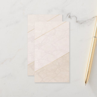 Horário Cartão de Compromisso Elegante em Branco – Marfim