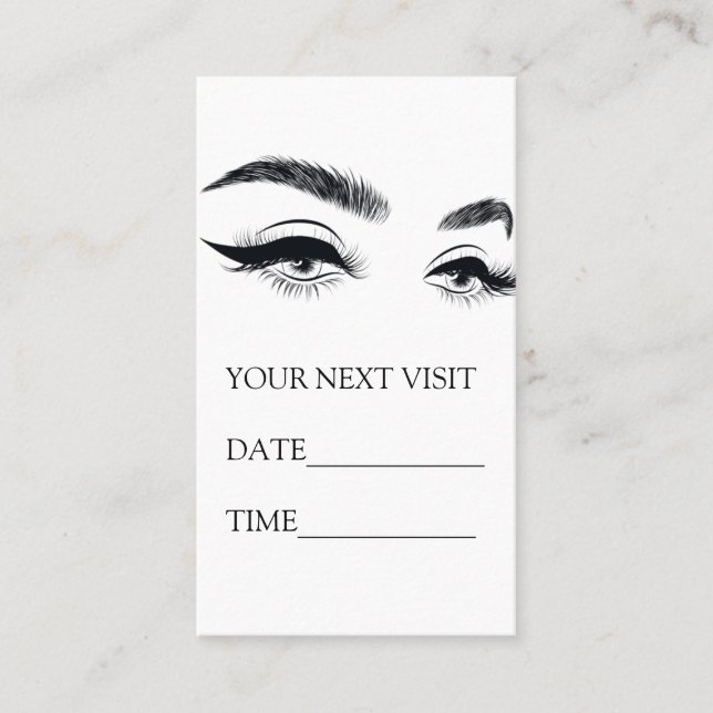 Horário Cartão de Compromisso  Microblading, Extensão de C (Frente)