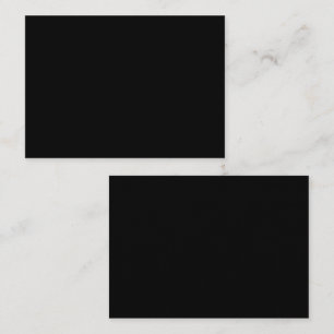 Horário Cartão de Encontro de Luxo Preto   Elegância Minim