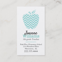 Horário Cartão de visita de Personalização de Professores 