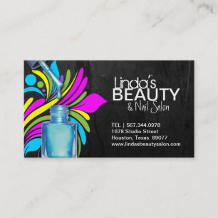 HORÁRIO CARTÃO DE VISITA NA MODA DO SALÃO DE BELEZA DO