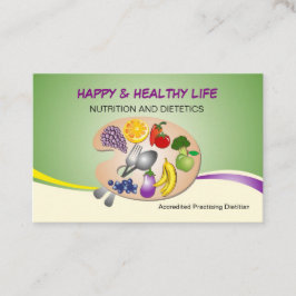 Horário cartão de visita para nutricionista clínico & nutr