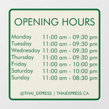 Horário de Abertura - 30.5 x 30.5 - Largura da Jan