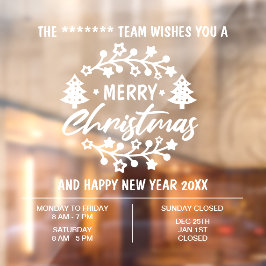 Horário de Funcionamento no Natal do Negócio 