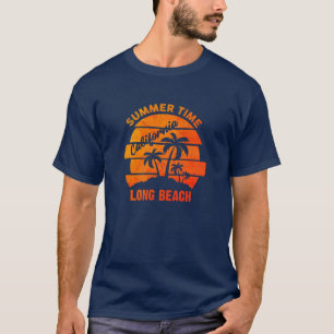 Horário de Verão, California Long Beach T-Shirt