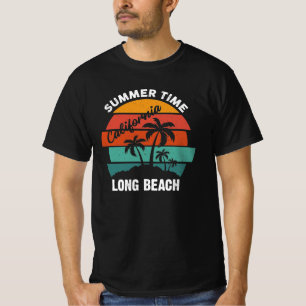 Horário de Verão, California Long Beach T-Shirt