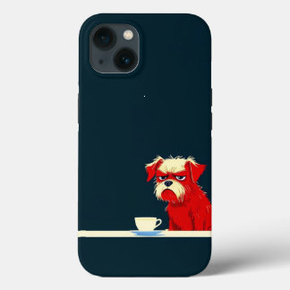 Horário do Café Cachorro Grumpy - Telefone Minimal