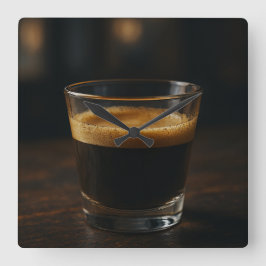 Horário do Café - Relógio de Parede Cozy