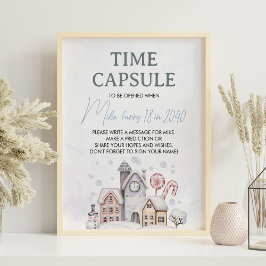 Horário do inverno Poster da Cápsula