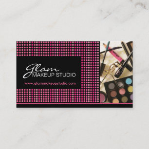 Horário Makeup Artist Cartão de visita