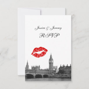Horizonte de Londres Inglaterra Beijo PB RSVP #2