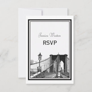 Horizonte de NYC Ponte Bklyn #2 Gravado RSVP
