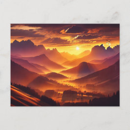 Horizonte ouro - Cartão postal