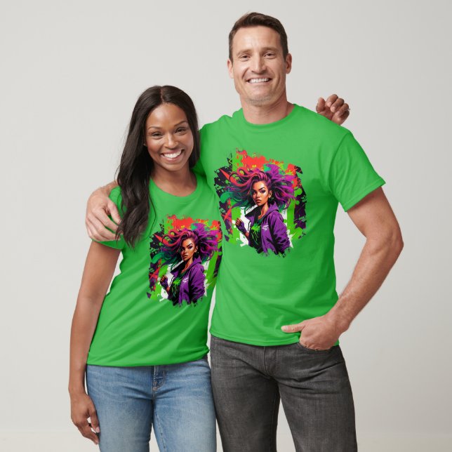 Horizonte Quebrado: Camisa T de Realidades Enrosca (Unissex)