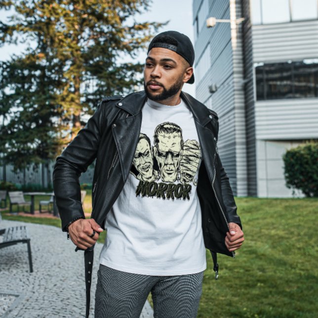 Horror Monsters Halloween T-Shirt (Criador carregado)