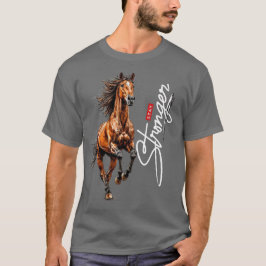 hors t-shirt mens rider cavalo life
