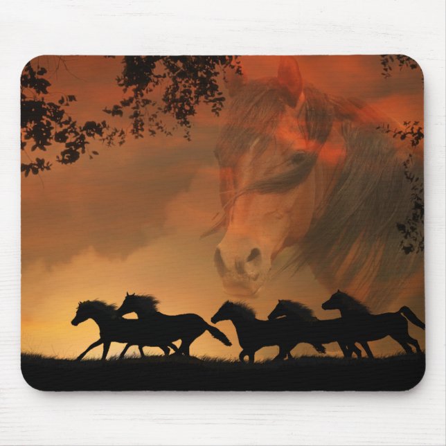 Horse Art Mousepad (Frente)