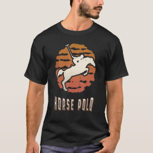 Horse Polo Vintage Retro Classic Sunset Sport