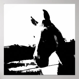 Horse Pop Art Poster