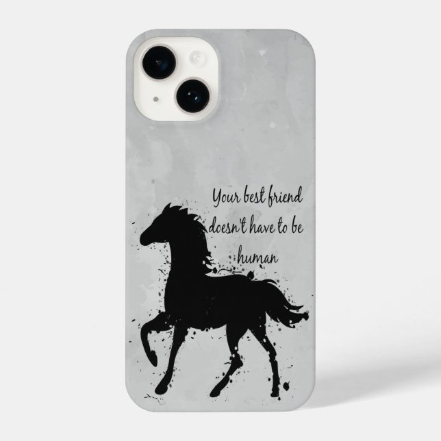 Horse Riding Animal Nature Quote Dizendo (Verso)