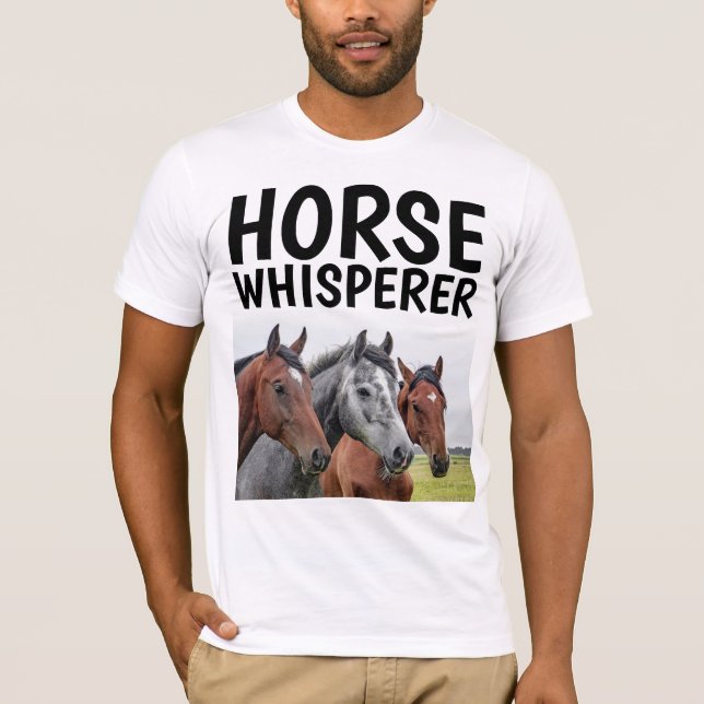 HORSE WHISPERER T-SHIRTS (Frente)