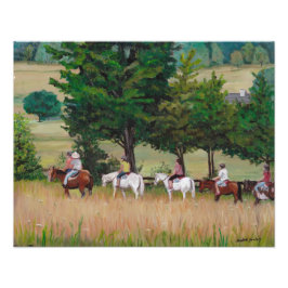 Horseback Tour pela Foto de Arte de Battlefield Ge