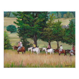 Horseback Tour pela Foto de Arte de Battlefield Ge