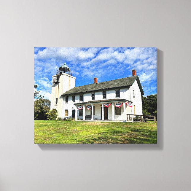 Horton Point Lighthouse de Nova York Canvas (Frente)