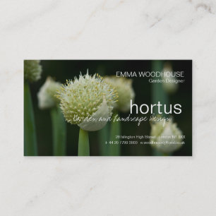 Hortus - Allium Cartão de visita