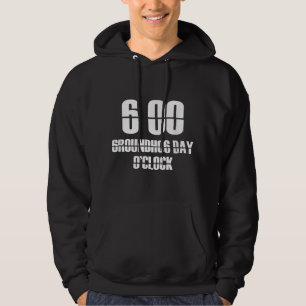 HorundHog Day Alarm Clock de Camisas de Filme para
