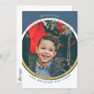 Hosanna Cartão com fotos