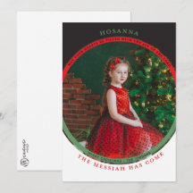 Hosanna Cartão com fotos