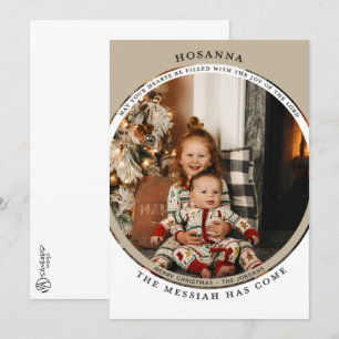 Hosanna Cartão com fotos