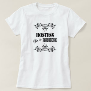 HOSPEDEIRA PARA A NOIVA - CAMISAS NUPCIAIS DE T