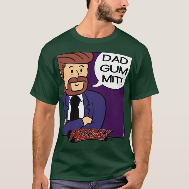 Hoss "Dadgummit!" T-shirt (Frente)