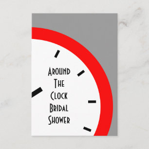 Host Ao Redor Dos Convites de chá de panela De Re