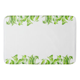 'Hosta com a Mosta' em um tapete de banho