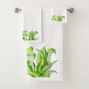 "Hosta com a Mosta" num conjunto de toalhas de Ban