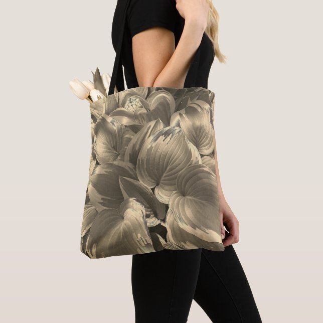 "Hostas" Tote Bag (Close Up)