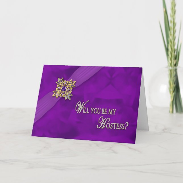 Hostess - Convite para Atendimento Bridal (Frente)