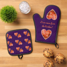 Hostess Gift Personalizável Red Hearts em Roxo
