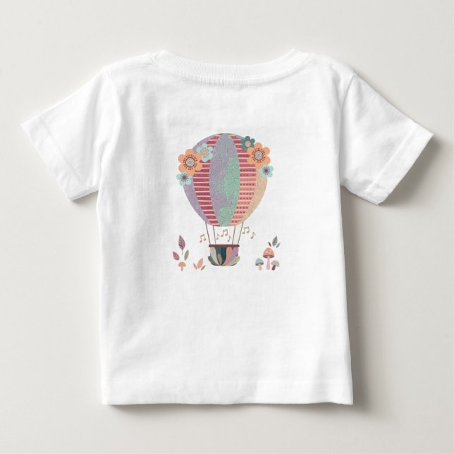 Hot air balloon ride T-Shirt (Verso)