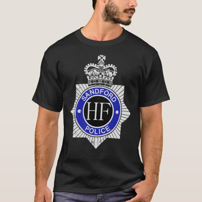 Hot Fuzz - Sandford Police Classic T-Shirt (Frente)